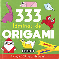 333 Lminas de origami verde